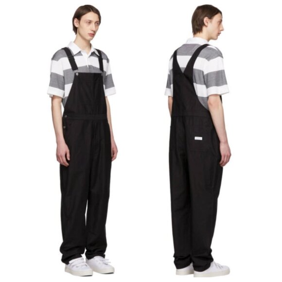 NWT SATURDAYS NYC Men's Sigrid Overalls Cotton Canvas Sage Green Size S - Picture 14 of 14